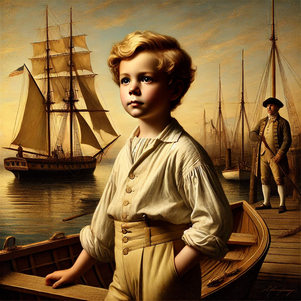 Cornelius Vanderbilt de niño